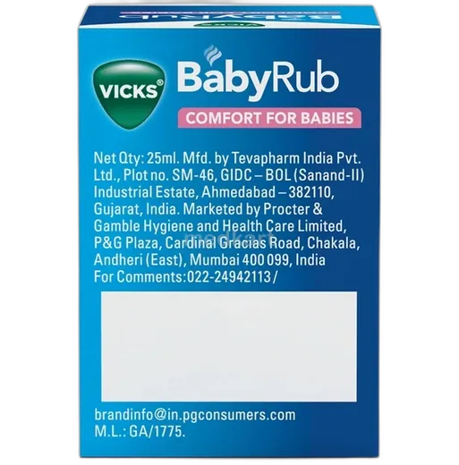 vicks baby rub 25 ml